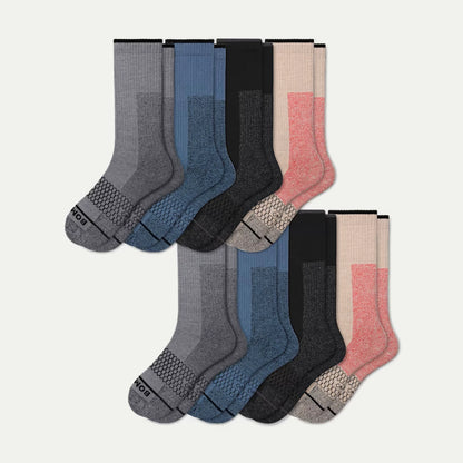 Women's Ultra Strong Merino Blend Calf Sock 8-Pack - US 3545