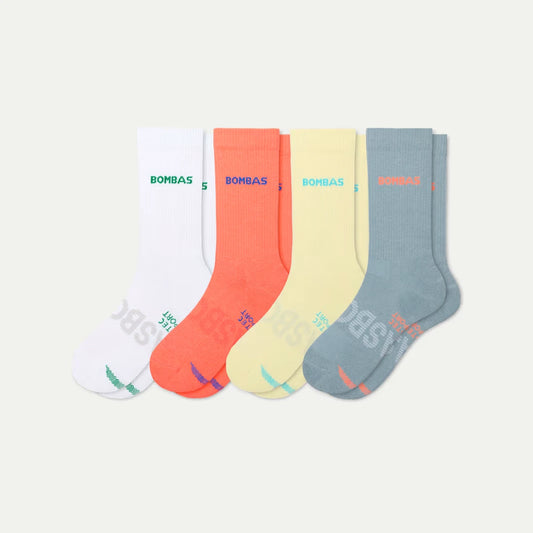 Youth All Sport Calf Sock 4-Pack - US 9528