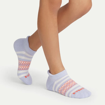 Youth Stripes Ankle Sock 4-Pack - US 1665