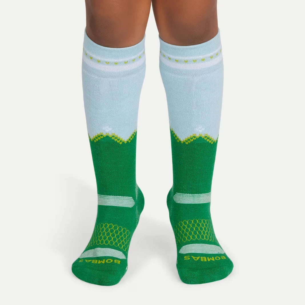Youth Full-Cushion Merino Wool Blend Ski & Snowboard Sock 3-Pack - US 1980