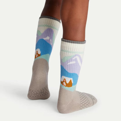 Youth Merino Wool Blend Calf Sock 4-Pack Gift Box - US 0620