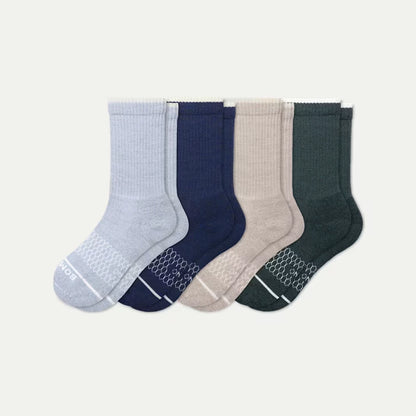 Youth Merino Wool Blend Calf Sock 4-Pack - US 5459