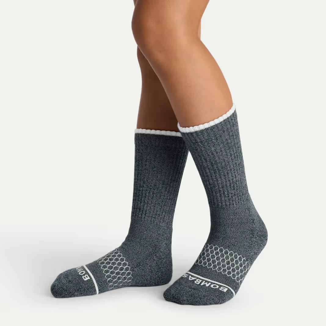 Youth Merino Wool Blend Calf Sock 4-Pack - US 5459