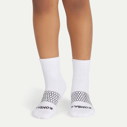 Youth Solids Quarter Sock 4-Pack - US 5761