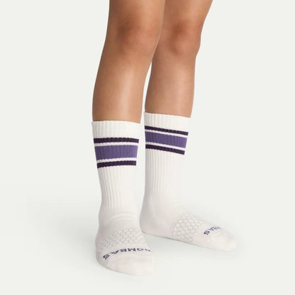 Youth Vintage Stripes Calf Sock 4-Pack - US 6467